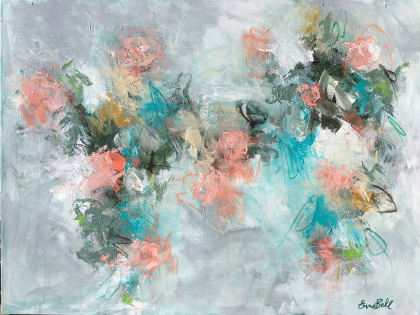 Angel Wings painting Emma Bell - Christenberry Collection