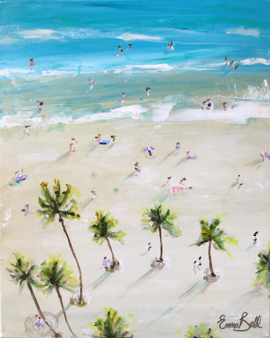 Palm Beach painting Emma Bell - Christenberry Collection
