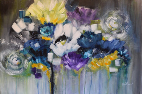 Moonlight Cotillion painting Kathy Morawiec - Christenberry Collection