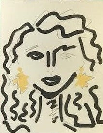 Bonnie painting Ashley Williams - Christenberry Collection