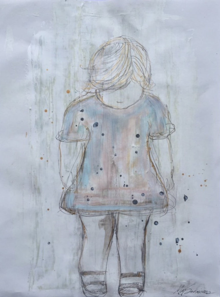 Let them be Little painting Michalle Sessions - Christenberry Collection