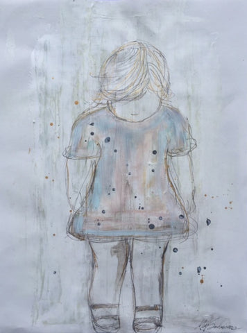 Let them be Little painting Michalle Sessions - Christenberry Collection