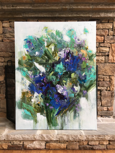 Irish in Bloom painting Emma Bell - Christenberry Collection