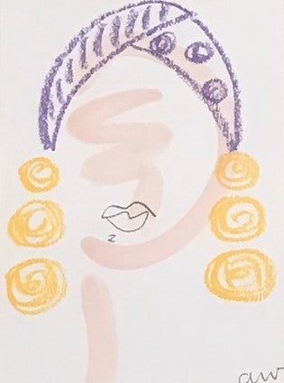 Beauty IV painting Ashley Williams - Christenberry Collection