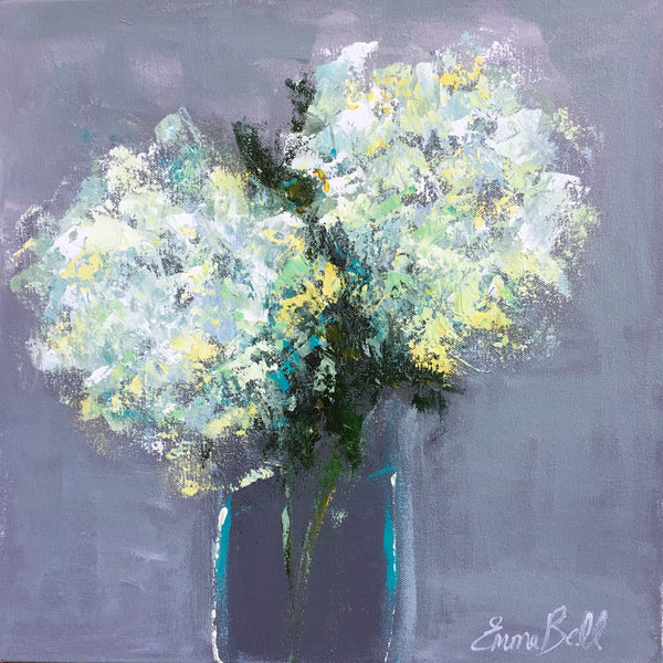 Hydrangeas for Mom painting Emma Bell - Christenberry Collection