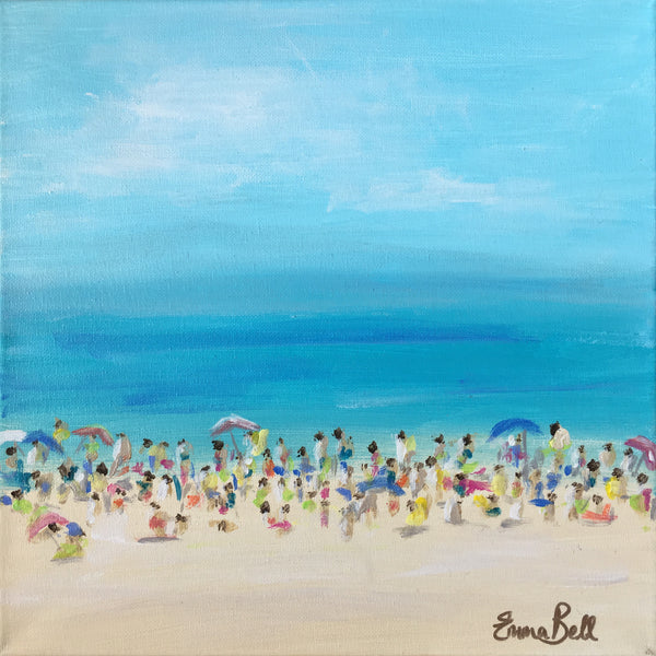 Beachlife painting Emma Bell - Christenberry Collection
