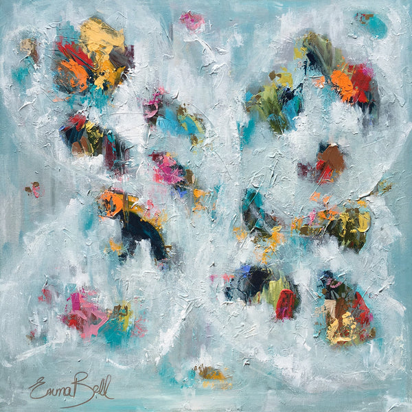 Butterfly painting Emma Bell - Christenberry Collection