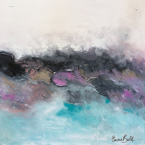 Stormy Waters painting Emma Bell - Christenberry Collection