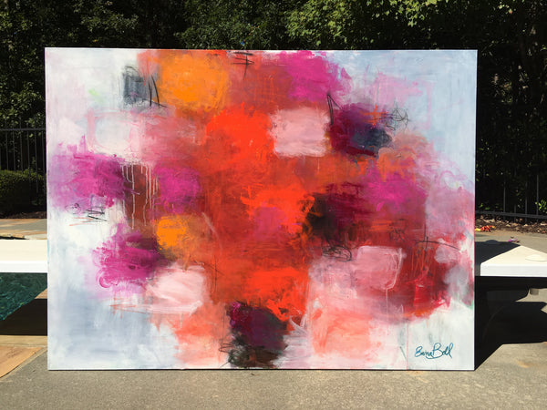 Deep in Love painting Emma Bell - Christenberry Collection