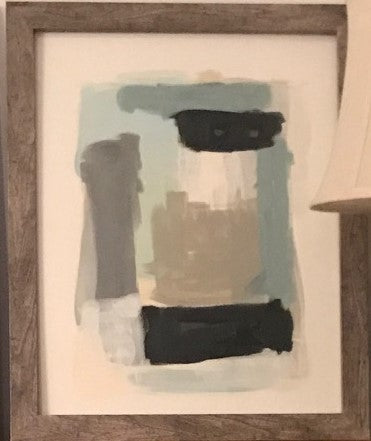 Haze I & II painting Ashley Williams - Christenberry Collection
