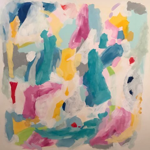 Hue No. 4 painting Ashley Williams - Christenberry Collection