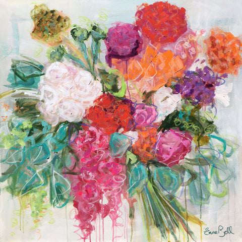 Flowers for Monday painting Emma Bell - Christenberry Collection