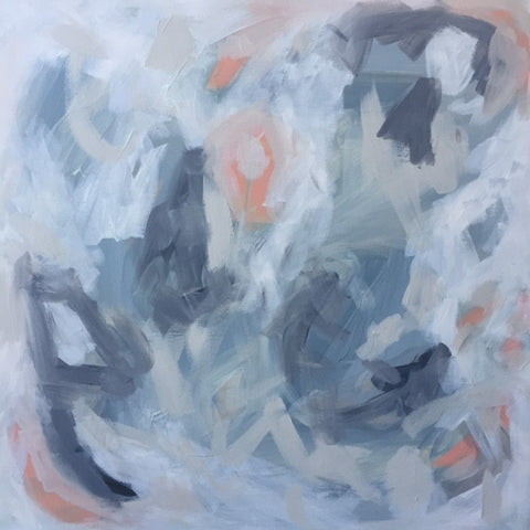 Dark and Stormy 2 painting Ashley Williams - Christenberry Collection