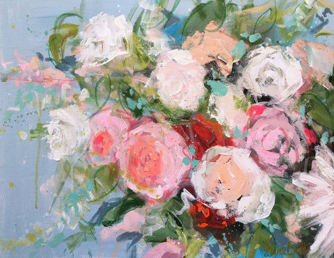 Perfect Persuasion painting Emma Bell - Christenberry Collection