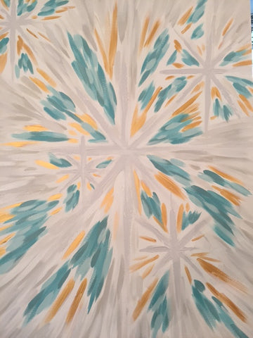 Twilight painting Ashley Williams - Christenberry Collection