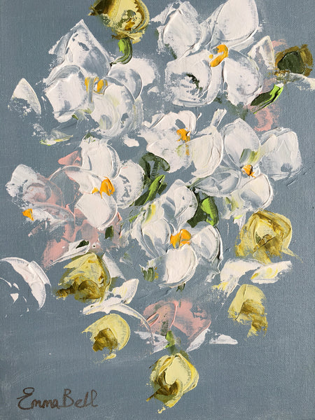 Mini Orchid I painting Emma Bell - Christenberry Collection