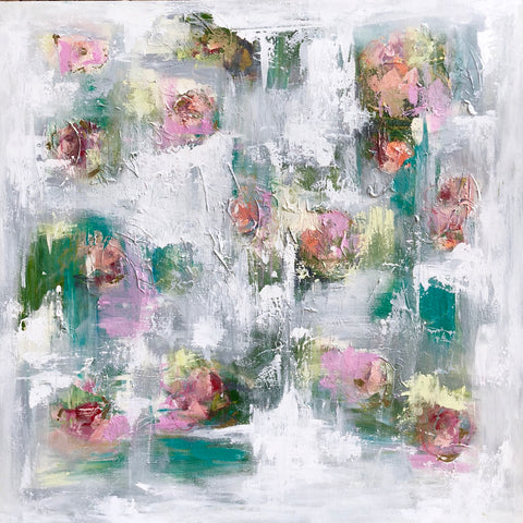 Emerging Blossom painting Emma Bell - Christenberry Collection