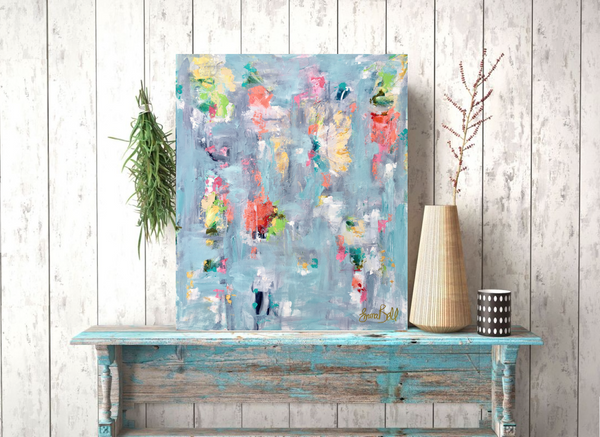Emerging painting Emma Bell - Christenberry Collection