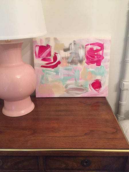 Fall Party 1 & 2 painting Ashley Williams - Christenberry Collection