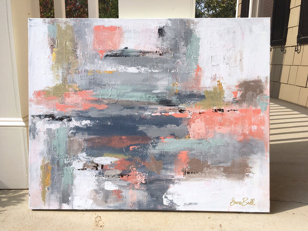 Snow Drift painting Emma Bell - Christenberry Collection