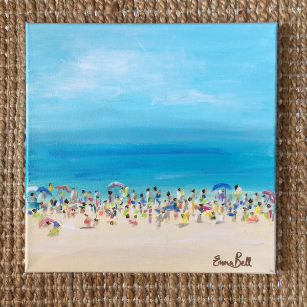 Beachlife painting Emma Bell - Christenberry Collection