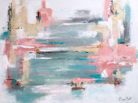 Ocean Haze painting Emma Bell - Christenberry Collection