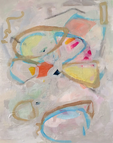 Fiesta painting Ashley Williams - Christenberry Collection