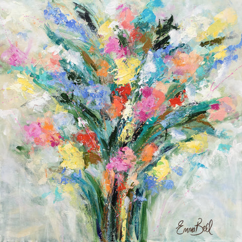 Spring Delight painting Emma Bell - Christenberry Collection