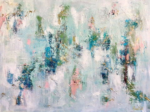 Green Enchantment painting Emma Bell - Christenberry Collection