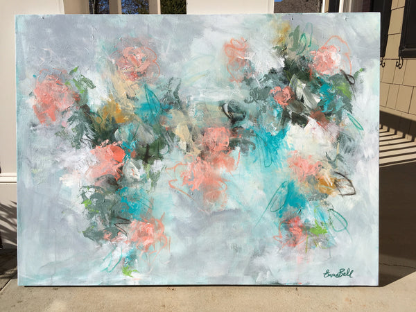 Angel Wings painting Emma Bell - Christenberry Collection