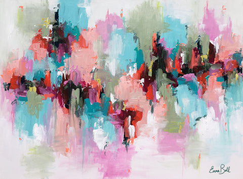 Symphony Unfolding painting Emma Bell - Christenberry Collection