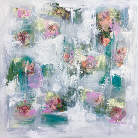 Emerging Blossom painting Emma Bell - Christenberry Collection