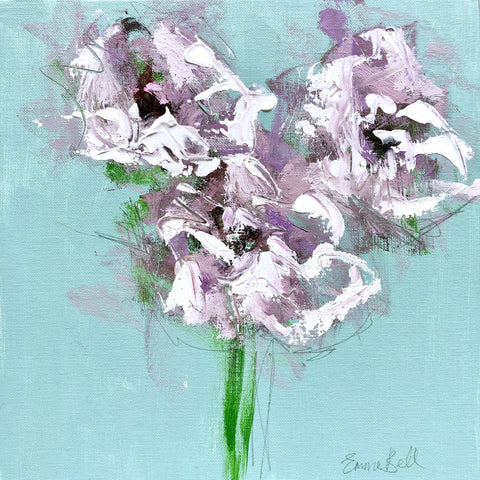 White flowers I painting Emma Bell - Christenberry Collection