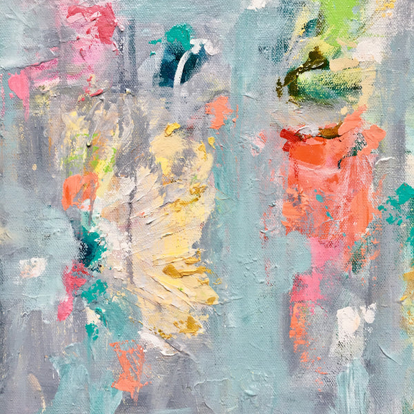 Emerging painting Emma Bell - Christenberry Collection