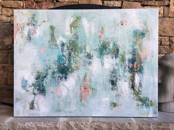 Green Enchantment painting Emma Bell - Christenberry Collection