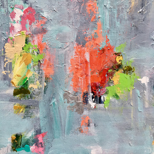 Emerging painting Emma Bell - Christenberry Collection