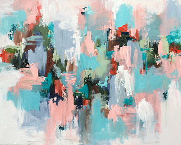 City Heat painting Emma Bell - Christenberry Collection