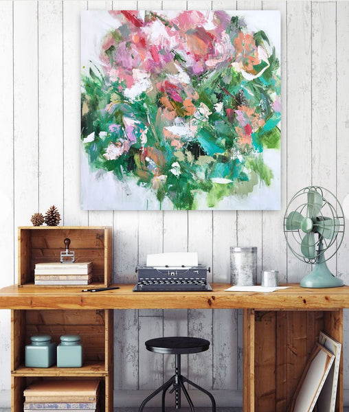 Spring Bouquet Giclee painting Emma Bell - Christenberry Collection