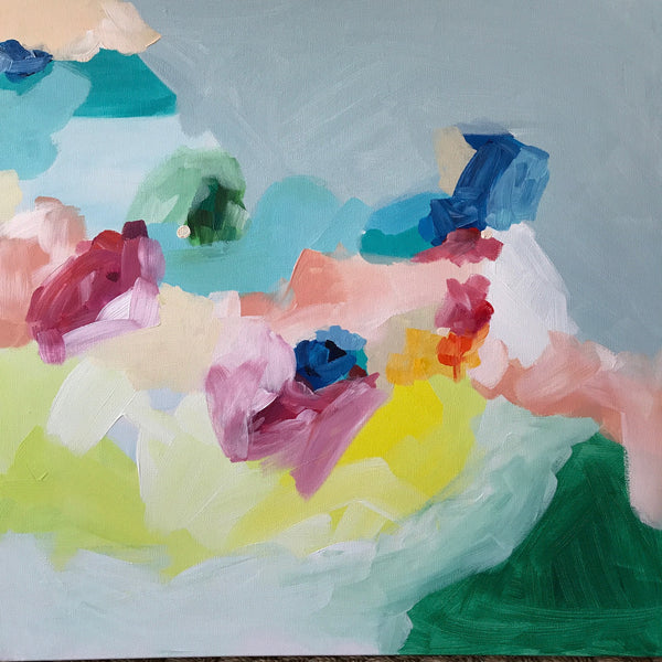 Hue 2 painting Ashley Williams - Christenberry Collection