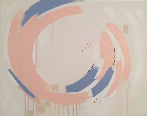 Serenity and Quartz No. 2 painting Ashley Williams - Christenberry Collection