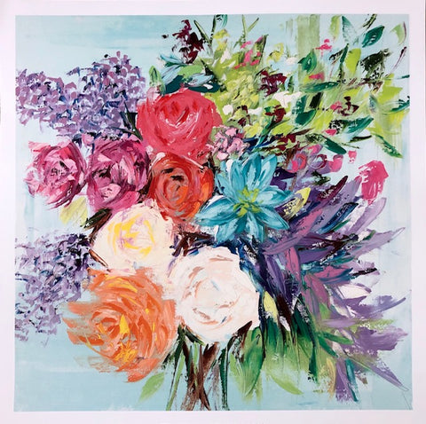 Wedding Flowers painting Emma Bell - Christenberry Collection