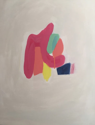 Retro No. 1 painting Ashley Williams - Christenberry Collection