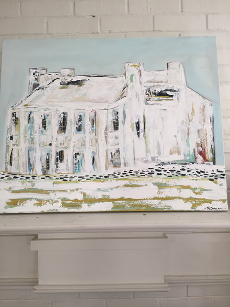 Beautiful South painting Michalle Sessions - Christenberry Collection