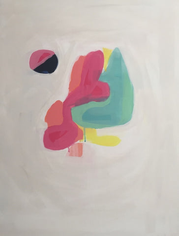 Retro No. 2 painting Ashley Williams - Christenberry Collection