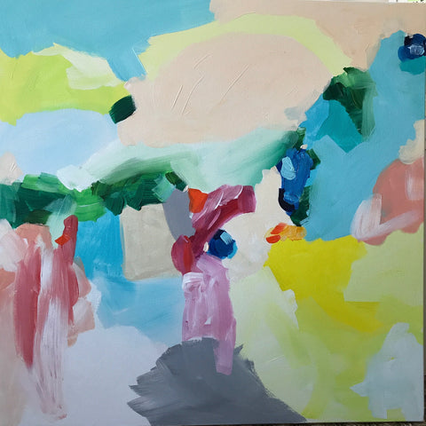 Hue 1 painting Ashley Williams - Christenberry Collection