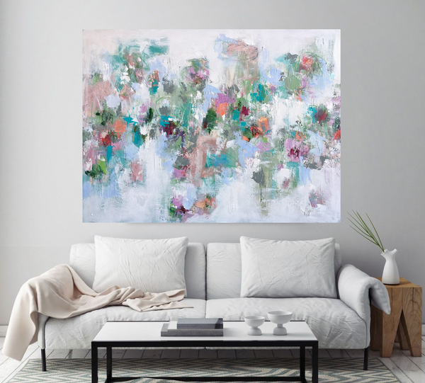 Spring Floral Persuasion painting Emma Bell - Christenberry Collection