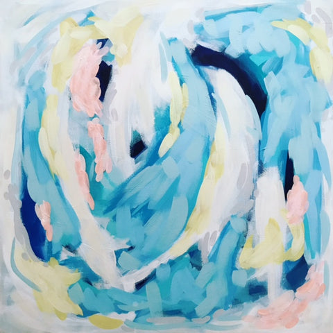 Color Waves painting Ashley Williams - Christenberry Collection