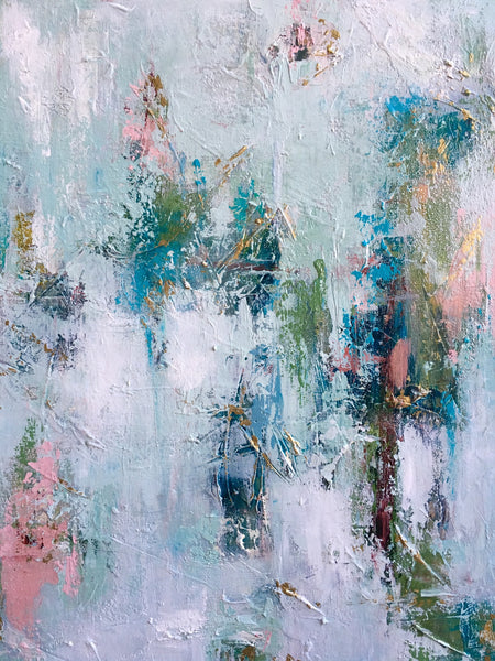 Green Enchantment painting Emma Bell - Christenberry Collection