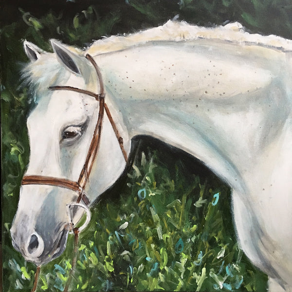 Pet Portrait Commissions by Emma Bell painting Emma Bell - Christenberry Collection