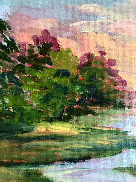Lovely To See painting Jenny Moss - Christenberry Collection